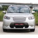 morris front lip aeroparts for hyundai santa fe cm